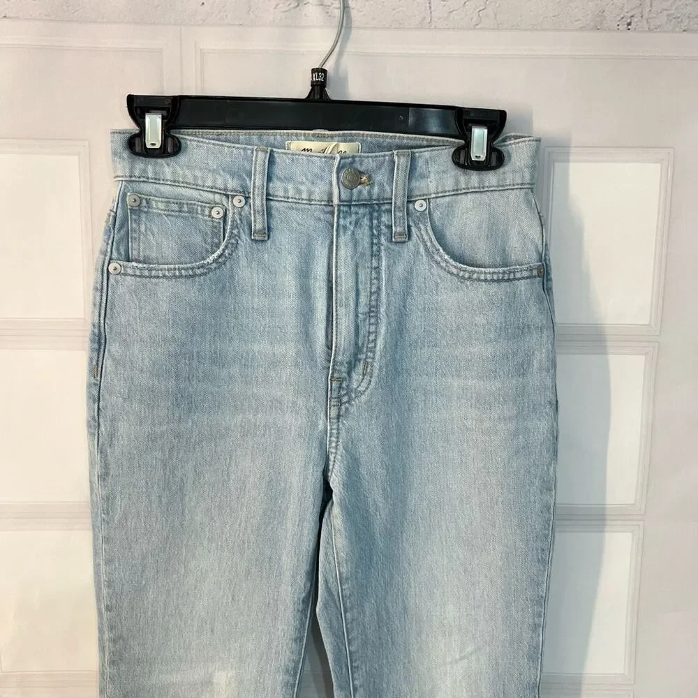 Madewell Slim Demi-Boot Jeans in Bellmeade Wash size 24
